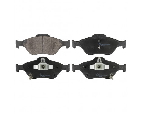 Brake Pad Set, disc brake 116267 FEBI