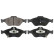 Brake Pad Set, disc brake 116267 FEBI