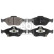 Brake Pad Set, disc brake 116267 FEBI, Thumbnail 2