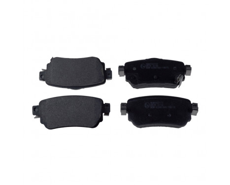 Brake Pad Set, disc brake 116268 FEBI