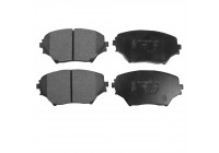 Brake Pad Set, disc brake 116273 FEBI