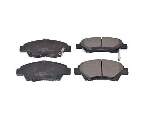 Brake Pad Set, disc brake 116281 FEBI