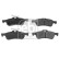 Brake Pad Set, disc brake 116283 FEBI, Thumbnail 2