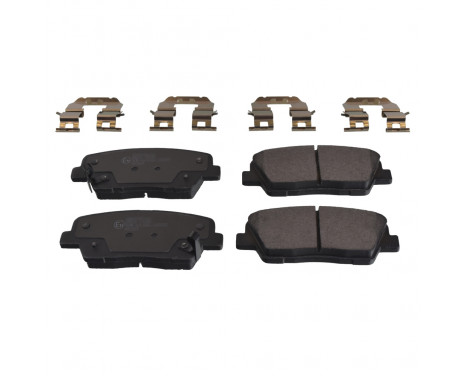 Brake Pad Set, disc brake 116284 FEBI