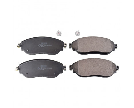 Brake Pad Set, disc brake 116286 FEBI