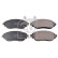 Brake Pad Set, disc brake 116286 FEBI, Thumbnail 2