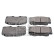 Brake Pad Set, disc brake 116287 FEBI, Thumbnail 2