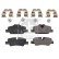 Brake Pad Set, disc brake 116290 FEBI, Thumbnail 2