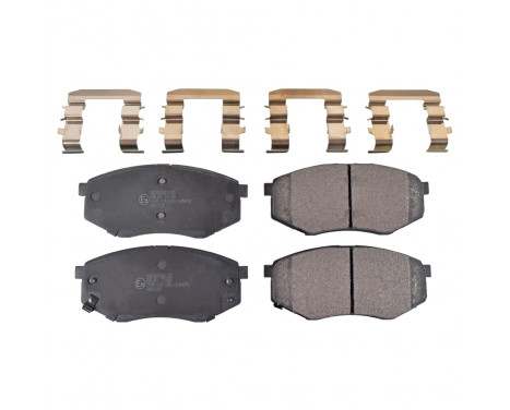 Brake Pad Set, disc brake 116295 FEBI