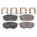 Brake Pad Set, disc brake 116295 FEBI, Thumbnail 3