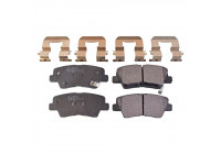 Brake Pad Set, disc brake 116301 FEBI