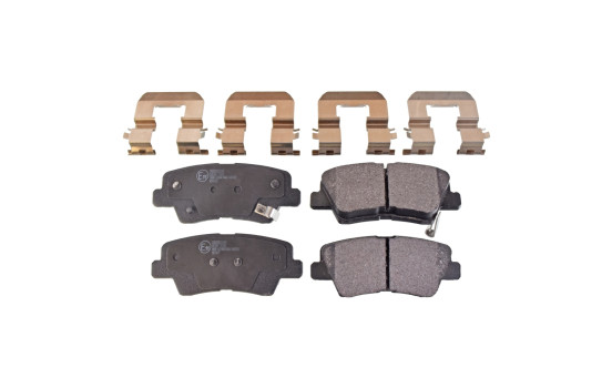 Brake Pad Set, disc brake 116301 FEBI