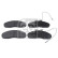 Brake Pad Set, disc brake 116302 FEBI, Thumbnail 2