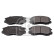 Brake Pad Set, disc brake 116303 FEBI, Thumbnail 2