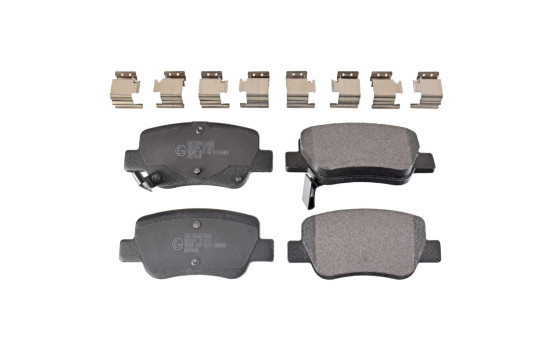 Brake Pad Set, disc brake 116304 FEBI