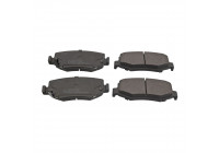Brake Pad Set, disc brake 116305 FEBI