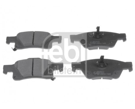Brake Pad Set, disc brake 116311 FEBI, Image 2
