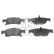 Brake Pad Set, disc brake 116311 FEBI, Thumbnail 2