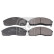 Brake Pad Set, disc brake 116314 FEBI, Thumbnail 2