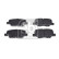 Brake Pad Set, disc brake 116317 FEBI, Thumbnail 2