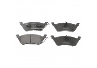 Brake Pad Set, disc brake 116318 FEBI
