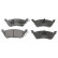 Brake Pad Set, disc brake 116318 FEBI
