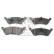 Brake Pad Set, disc brake 116318 FEBI, Thumbnail 2