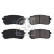 Brake Pad Set, disc brake 116319 FEBI, Thumbnail 2