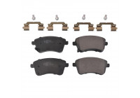 Brake Pad Set, disc brake 116321 FEBI