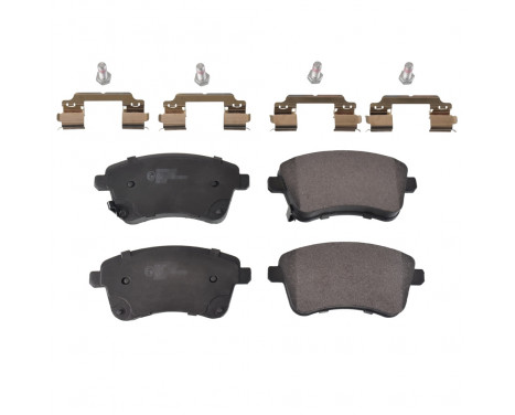 Brake Pad Set, disc brake 116321 FEBI