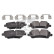 Brake Pad Set, disc brake 116325 FEBI, Thumbnail 2