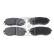 Brake Pad Set, disc brake 116326 FEBI, Thumbnail 2