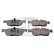 Brake Pad Set, disc brake 116327 FEBI, Thumbnail 2