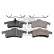 Brake Pad Set, disc brake 116329 FEBI, Thumbnail 2
