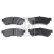 Brake Pad Set, disc brake 116330 FEBI, Thumbnail 2