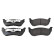 Brake Pad Set, disc brake 116335 FEBI