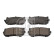Brake Pad Set, disc brake 116337 FEBI, Thumbnail 2