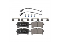 Brake Pad Set, disc brake 116341 FEBI