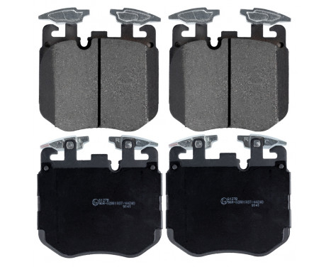 Brake Pad Set, disc brake 116344 FEBI
