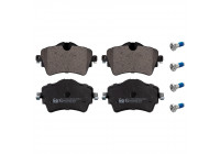 Brake Pad Set, disc brake 116345 FEBI