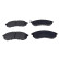 Brake Pad Set, disc brake 116347 FEBI