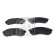 Brake Pad Set, disc brake 116347 FEBI, Thumbnail 2