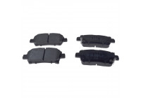 Brake Pad Set, disc brake 116350 FEBI