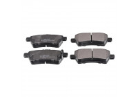 Brake Pad Set, disc brake 116351 FEBI