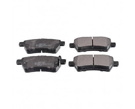 Brake Pad Set, disc brake 116351 FEBI