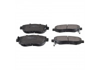 Brake Pad Set, disc brake 116354 FEBI