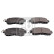 Brake Pad Set, disc brake 116355 FEBI, Thumbnail 2