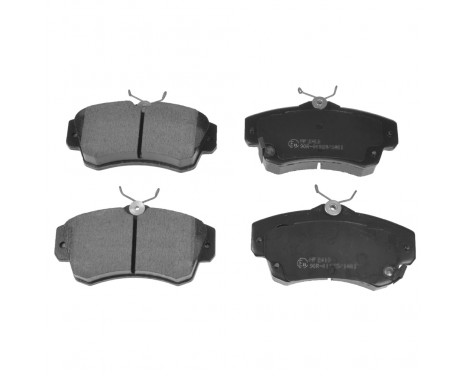 Brake Pad Set, disc brake 116361 FEBI