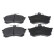 Brake Pad Set, disc brake 116363 FEBI