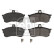 Brake Pad Set, disc brake 116363 FEBI, Thumbnail 2